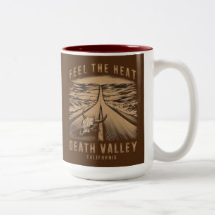 Tasse 2 Couleurs La Vallée de la Mort Californie Ressentez la Chale