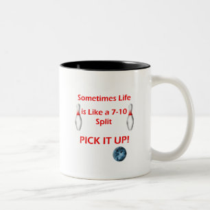 Tasse 2 Couleurs La vie est comme une fente 7 - 10