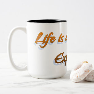 Tasse 2 Couleurs La Vie Est Un Voyage