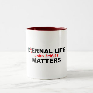 Tasse 2 Couleurs La vie éternelle compte