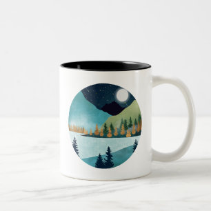 Tasse 2 Couleurs Lac Moonrise