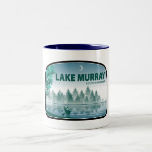Tasse 2 Couleurs Lac Murray Caroline du Sud Cerf