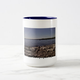Tasse 2 Couleurs Lac Wallenpaupack, photographie de PA