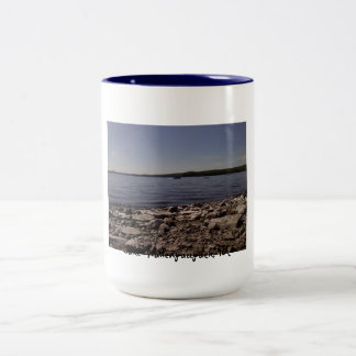 Tasse 2 Couleurs Lac Wallenpaupack, photographie de PA
