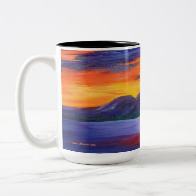 Tasse 2 Couleurs Lady dort (Gauche)