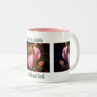 Lady Slipper Pair Flower Photographie personnalisé
