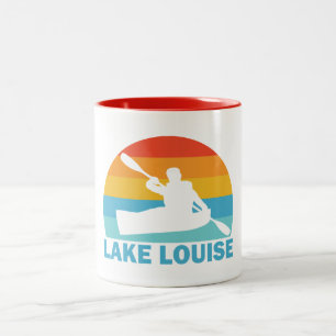 Tasse 2 Couleurs Lake Louise Parc national Banff Kayak