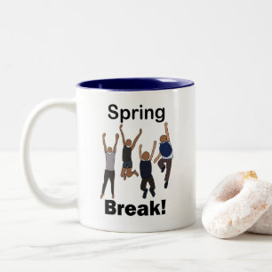 Tasse 2 Couleurs L'amitié des vacances de printemps