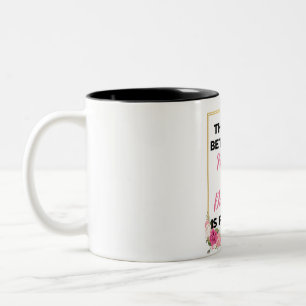 Tasse 2 Couleurs L'amour entre une mère et une fille est éternel bl