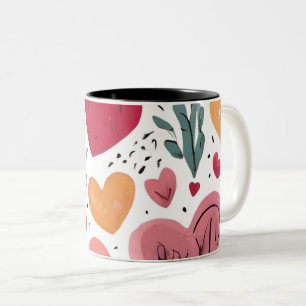 Tasse 2 Couleurs L'amour et l'autonomisation