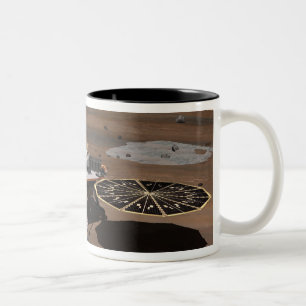 Tasse 2 Couleurs Lander 5 de Phoenix Mars