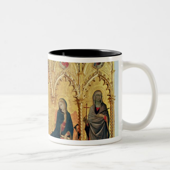 Tasse 2 Couleurs L'annonce avec St Margaret et St (Droit)