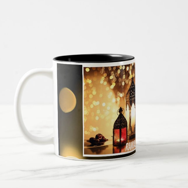 Tasse 2 Couleurs lanterne du Ramadan.  (Gauche)