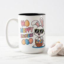 Lapin de Pâques Cool Hoppy Lunettes de soleil et P