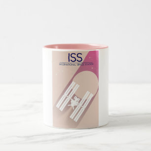 Tasse 2 Couleurs L'art spatial de la Station spatiale international