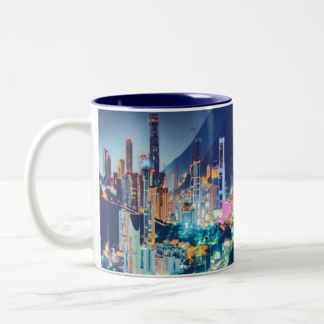 Tasse 2 Couleurs ldp MONTERREY - Nouveau-Mexique (Gauche)