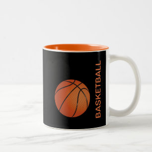 Tasse 2 Couleurs Le basket-ball frais folâtre le thème