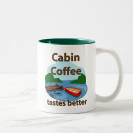 Tasse 2 Couleurs Le café Cabine meilleur goût