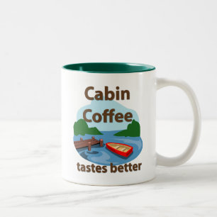 Tasse 2 Couleurs Le café Cabine meilleur goût