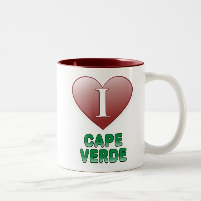 Tasse 2 Couleurs Le Cap Vert (Droit)