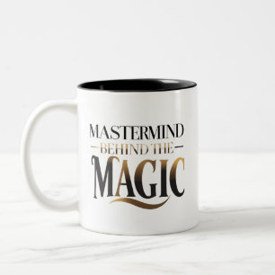 Tasse 2 Couleurs Le cerveau derrière la magie