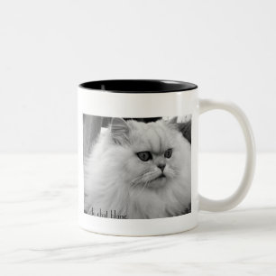 Tasse 2 Couleurs Le Chat Blanc