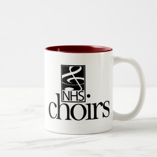 Tasse 2 Couleurs Le choeur de NHS attaquent (Droit)