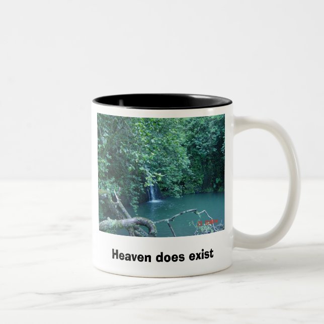 Tasse 2 Couleurs Le ciel existe (Droit)