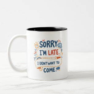 Tasse 2 Couleurs Le Club "Didn'Wanna" - Honnêteté digne de ce nom