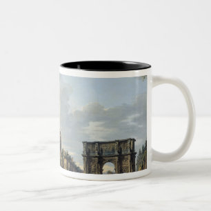 Tasse 2 Couleurs Le Colosseum et la voûte de Constantine