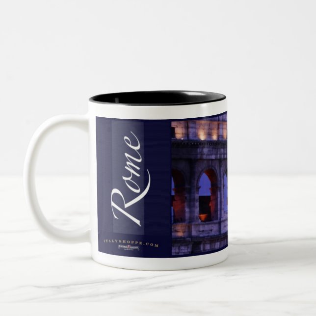 Tasse 2 Couleurs Le Colosseum romain (Gauche)