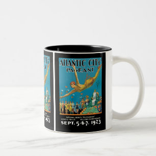 Tasse 2 Couleurs Le concours de la ville d'Atlantique