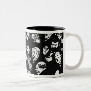 Tasse 2 Couleurs Le couplet patriotique, 1893