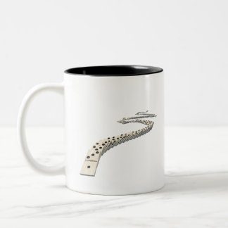 Tasse 2 Couleurs Le Dernier Domino qui tombe