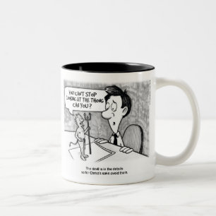 Tasse 2 Couleurs Le diable dans les détails