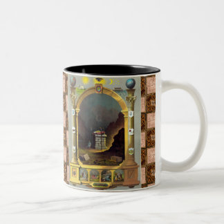 Tasse 2 Couleurs Le diagramme maçonnique