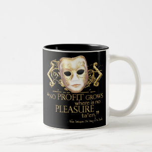 Tasse 2 Couleurs Le dressage de la citation de musaraigne (version