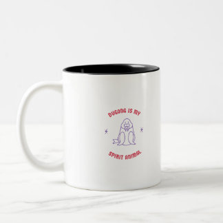 Tasse 2 Couleurs le dugong est mon animal d'esprit