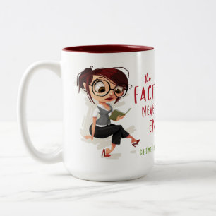 Tasse 2 Couleurs Le facteur ne s'arrête jamais à l'emprise