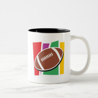 Tasse 2 Couleurs le football