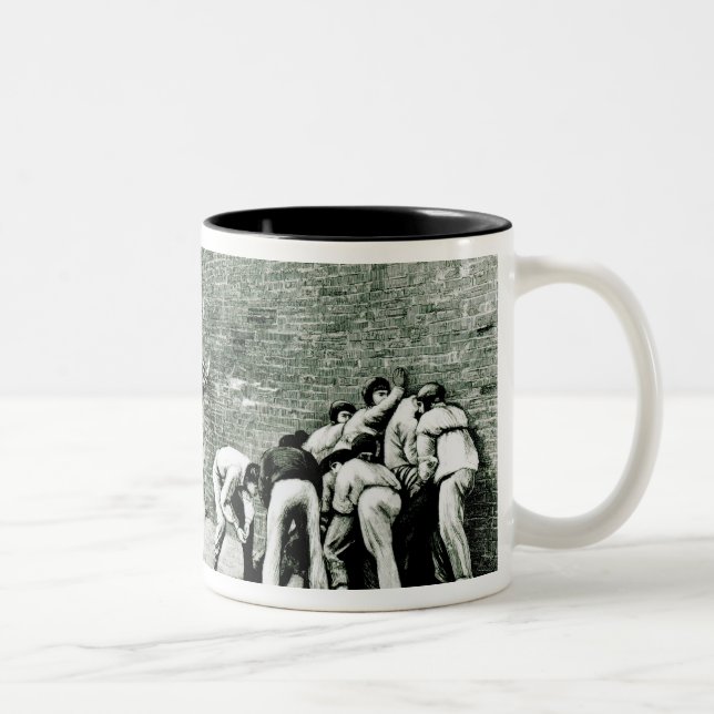 Tasse 2 Couleurs Le football au mur chez Eton (Droit)