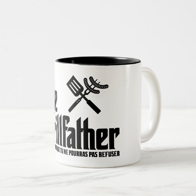 Tasse 2 Couleurs Le Grillfather (Devant droit)