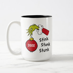 Tasse 2 Couleurs Le Grinch   Tige puante