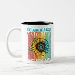 Tasse 2 Couleurs Le guerrier de la Neuralgie Trigeminal n'est pas p