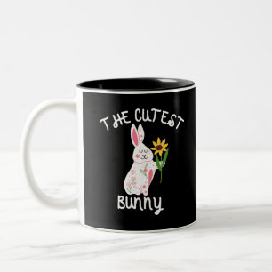 Tasse 2 Couleurs Le Lapin le Plus Mignon