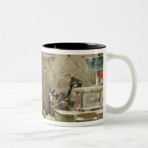 Tasse 2 Couleurs Le loup de Gubbio, 1877