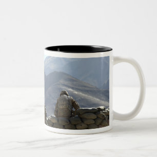 Tasse 2 Couleurs le matériel de transmissions de course de soldats