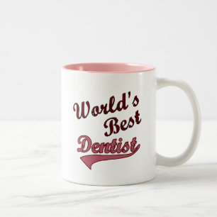 Tasse 2 Couleurs Le meilleur dentiste du monde