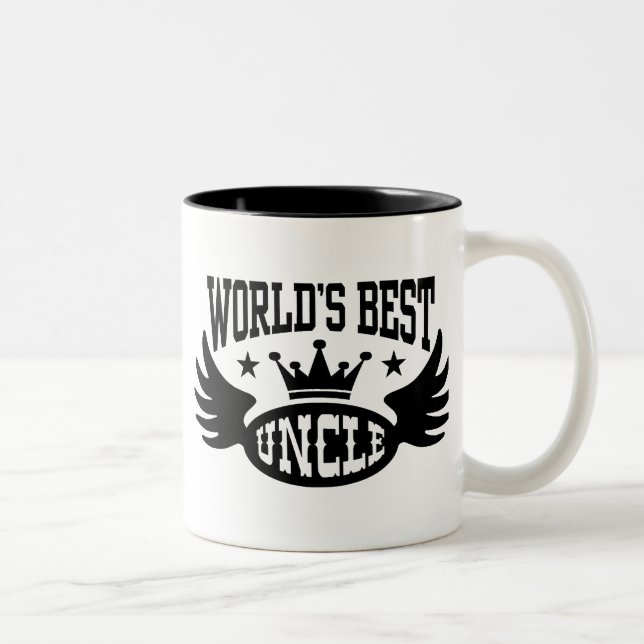 Tasse 2 Couleurs Le meilleur oncle du monde (Droit)