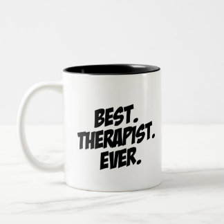 Tasse 2 Couleurs Le meilleur thérapeute jamais